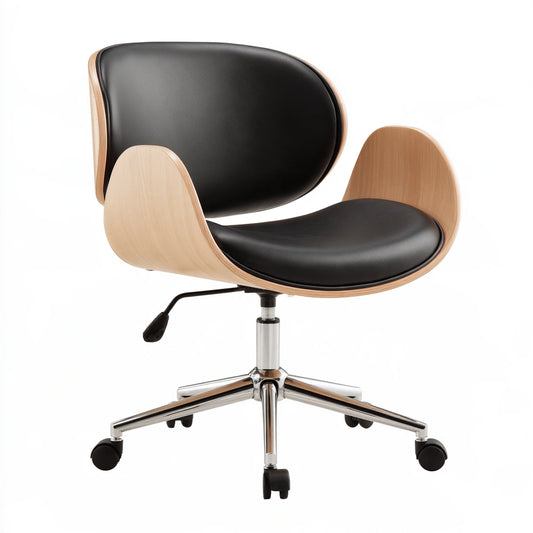 Fauteuil de bureau ergonomique aux lignes épurées, coloris gris